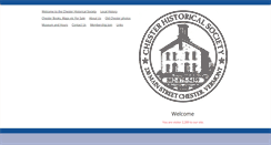 Desktop Screenshot of chesterhistory.org